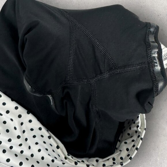 Lululemon Run Pace Setter Skirt Size 6 Pickleball Tennis Skort Dot Printed Run - Picture 7 of 16